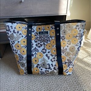 Vera Bradley Mesh Beach Bag / Tote w/inside Pocket